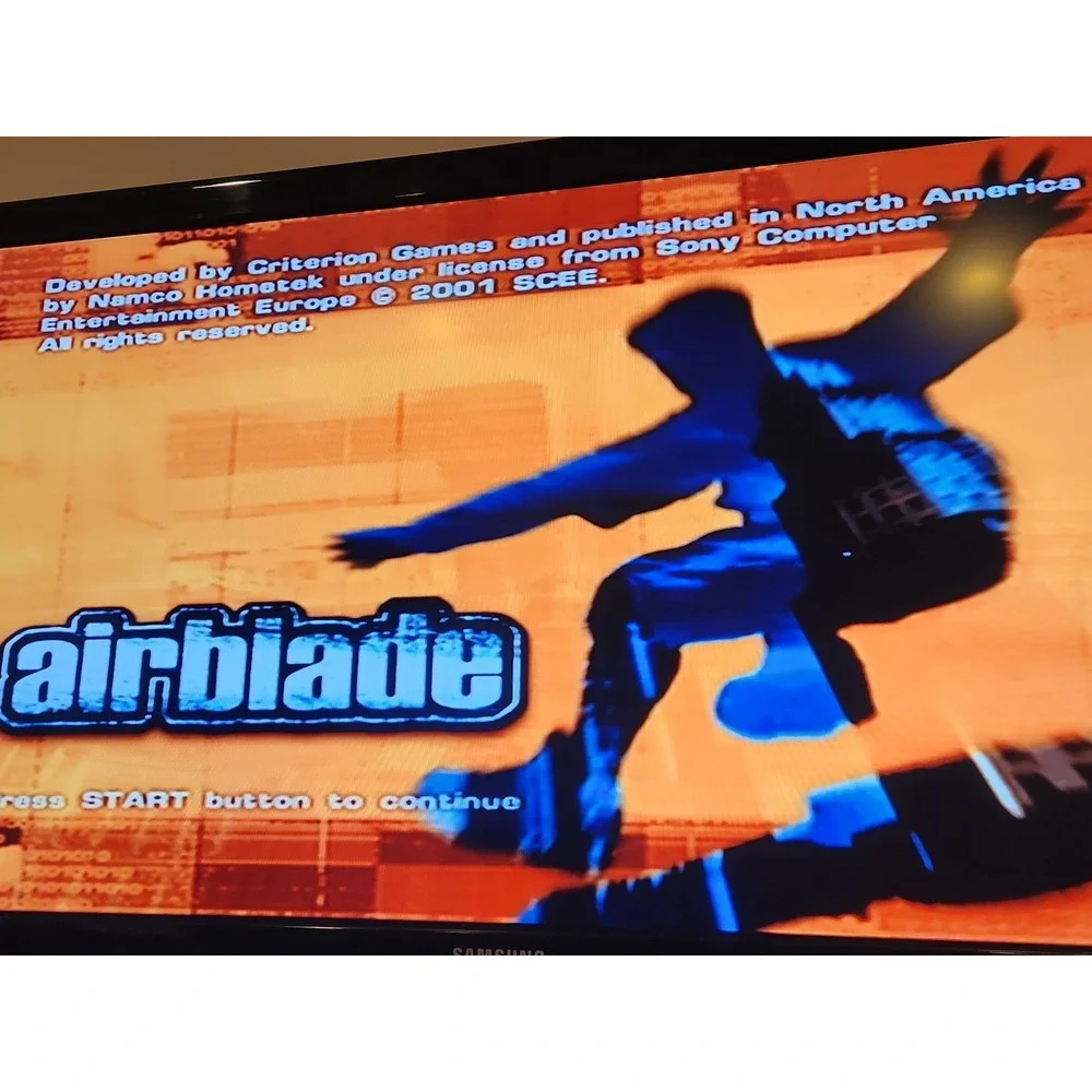 AirBlade (Sony PlayStation 2, 2002)  Tested
